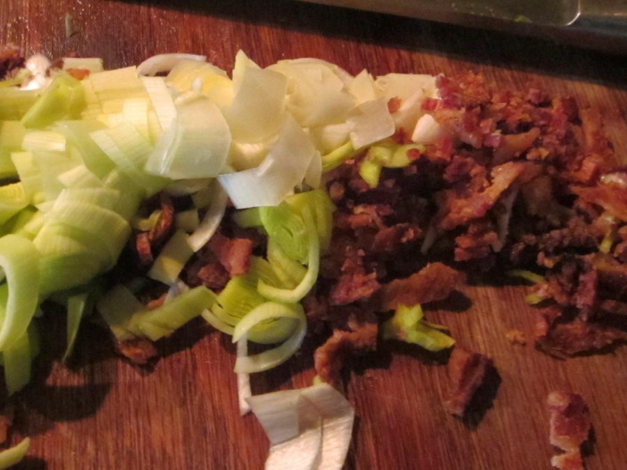 Add Onion and Bacon